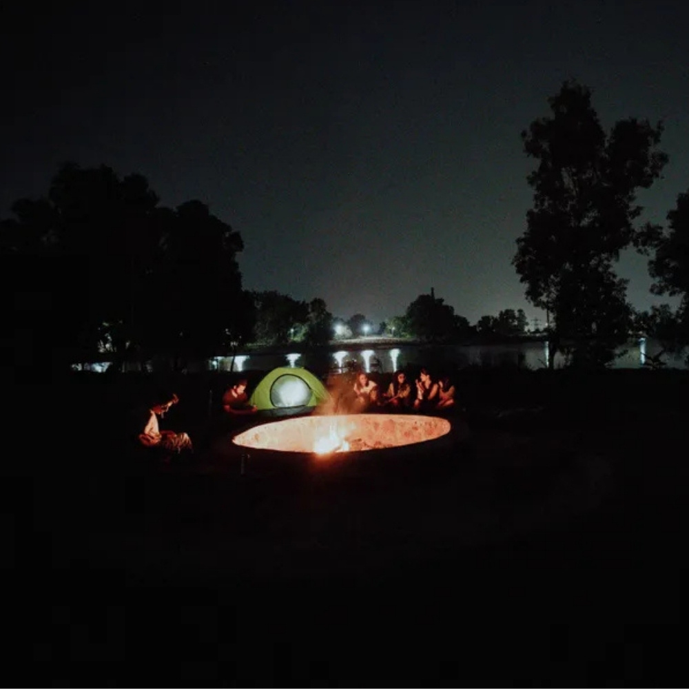 Setting the mood with nature and quiet vibes